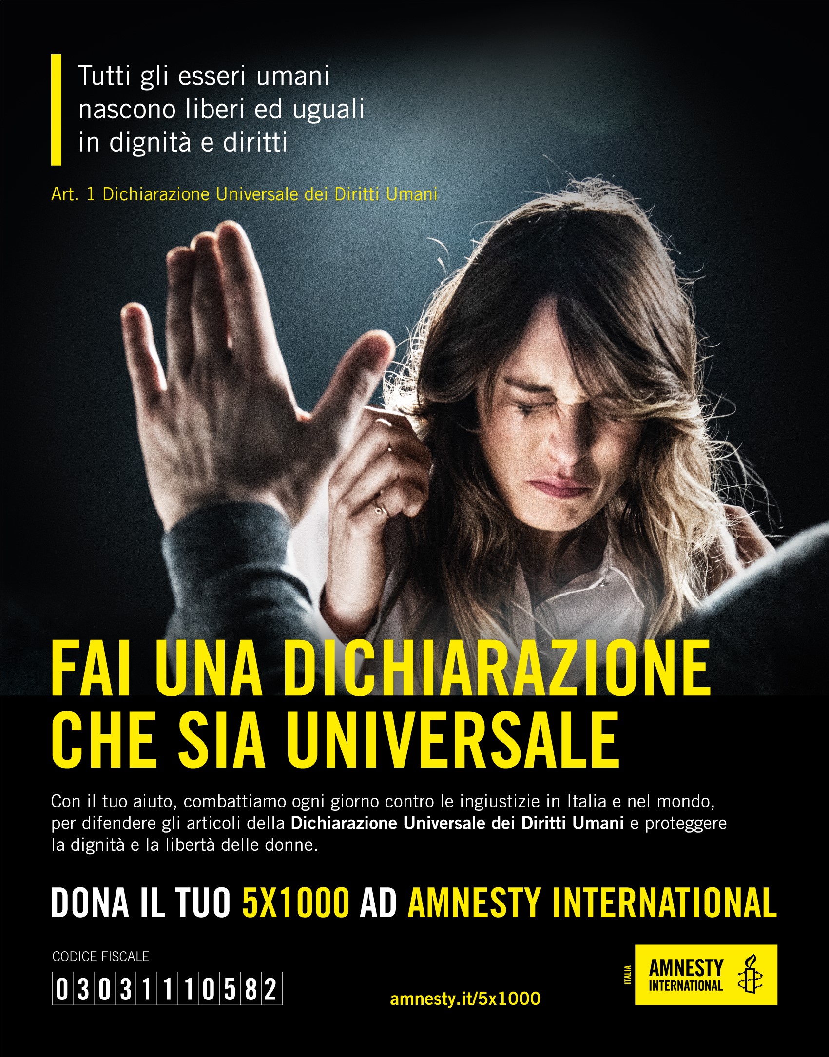 Amnesty, campagna io lo chiedo
