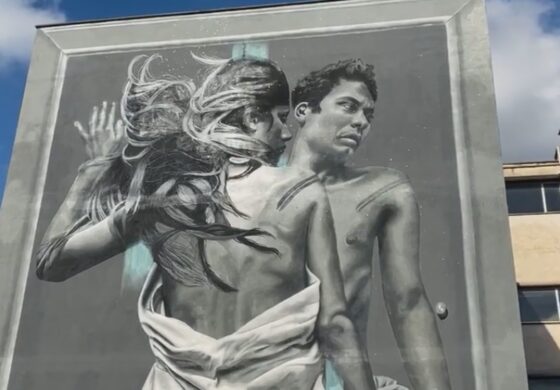 Outside In, a Roma un murales mangia-smog a tema Lgbt