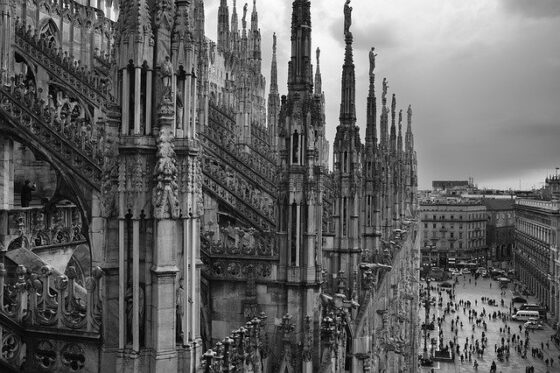 Le guglie del Duomo di Milano
