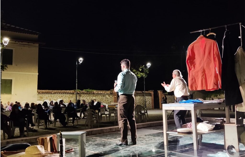 Uno spettacolo teatrale a Storicampus