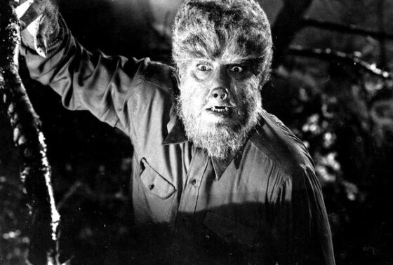 Un fotogramma di "The wolf man" film del 1941