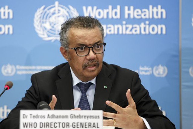 Tedros Adhanom Ghebreyesus, Direttore generale dell'Organizzazione mondiale della sanità
