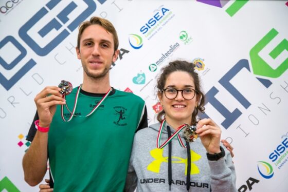 Pietro Olocco e Elena Canuto sono rispettivamente il primo campione e la prima campionessa italiana di Plogging (Foto: Stefano Jeantet)