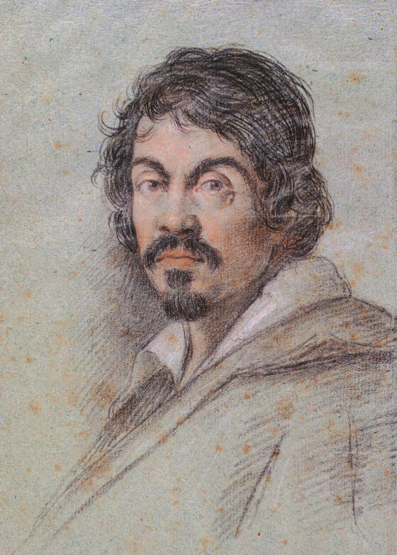 Un ritratto di Caravaggio di Ottavio Leoni, risalente al 1621 circa