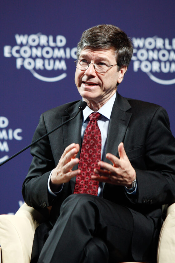 L'economista e saggista Jeffrey D. Sachs 