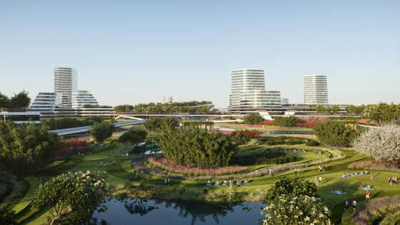 Pininfarina Architecture presenta Blue Loop, prototipo urbano sul Delta del Fiume Azzurro