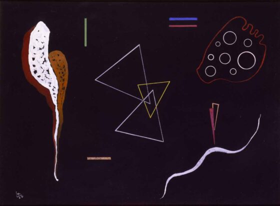 I tre triangoli di Vassily Kandinsky