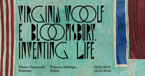 La locandina della mostra Virginia Woolf e Bloomsbury a Palazzo Altemps, Roma 