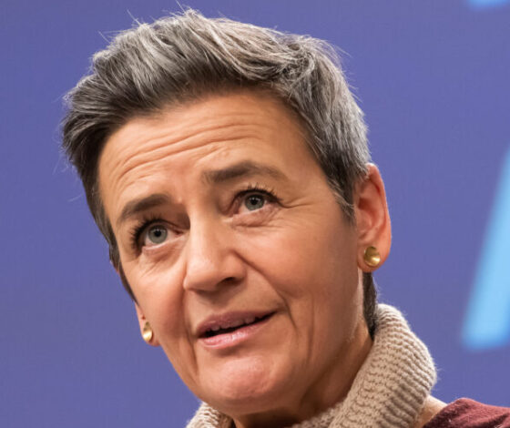 Margrethe Vestager, commissaria Ue alla concorrenza 