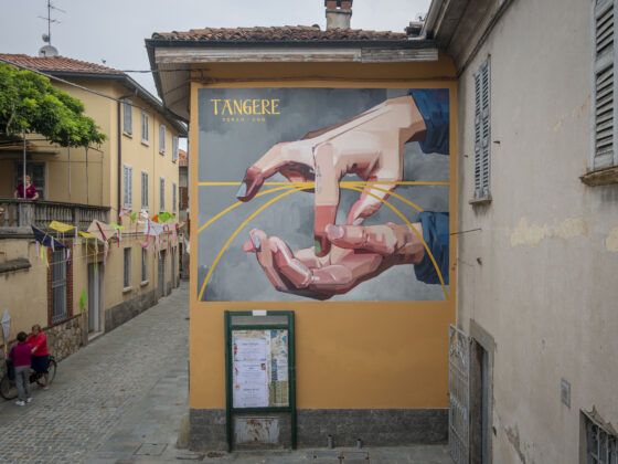 Tangere, murale di Basik 